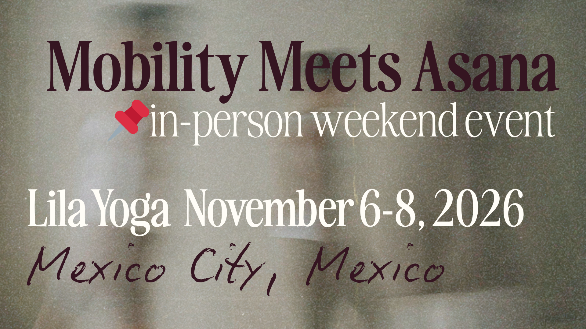 Carling Harps Mobility Meets Asana Event in Mexico City Mexico