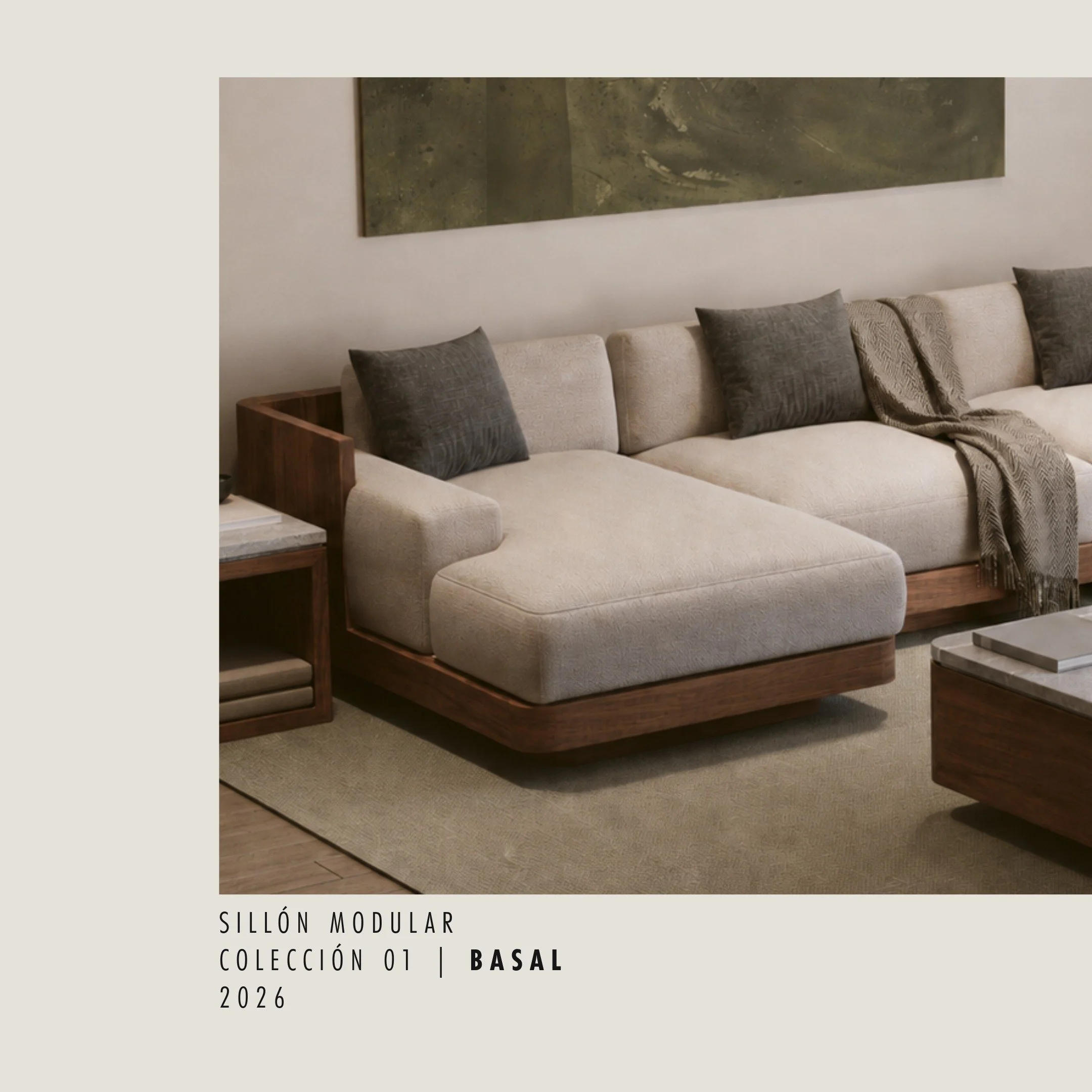 BASAL ya est&aacute; disponible.

A trav&eacute;s de una asesor&iacute;a, te ayudamos a definir la configuraci&oacute;n adecuada para tu espacio: medidas, escala, m&oacute;dulos, materiales y acabados.

Agenda tu cita en el link del perfil.

Colecci&