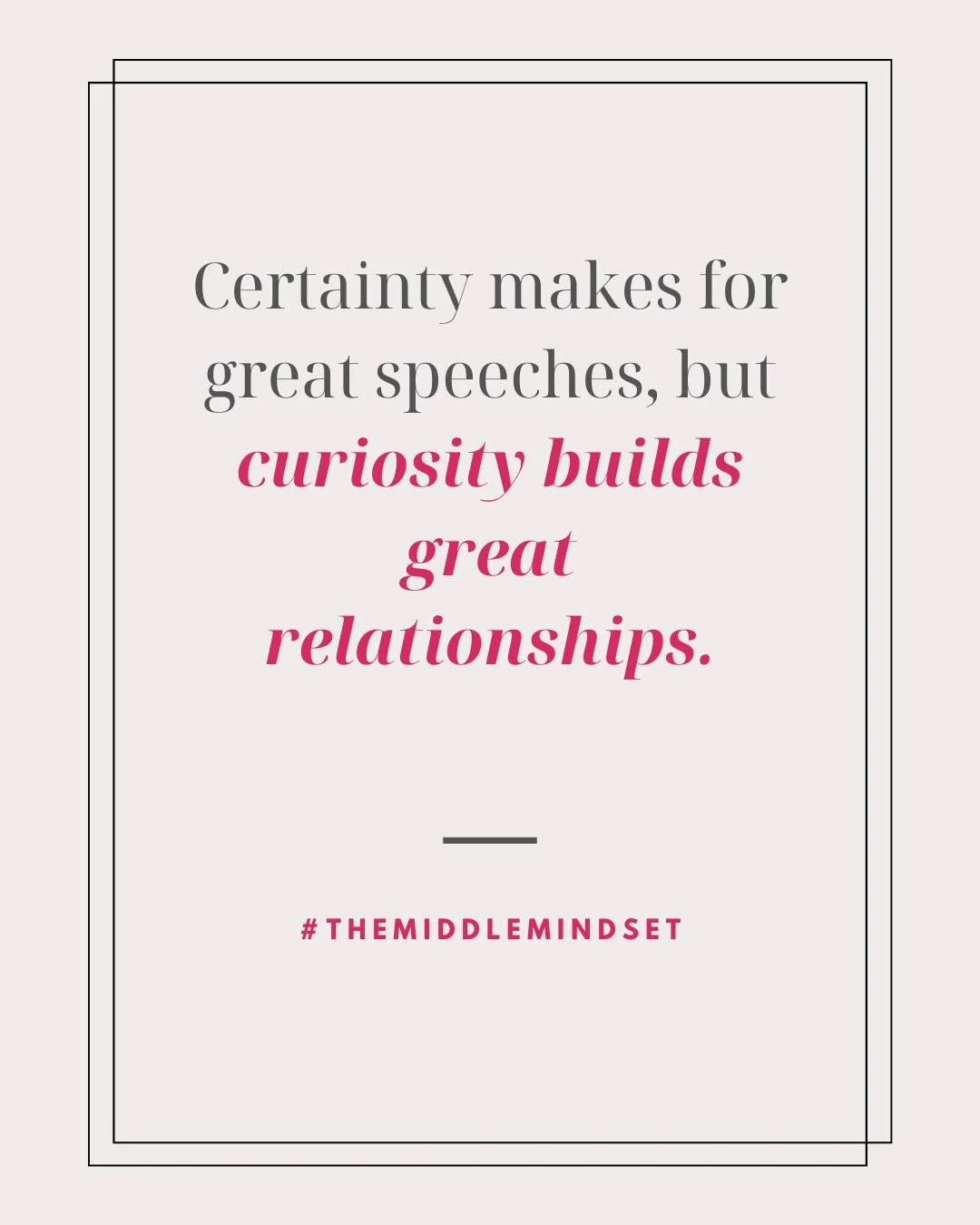 Want to lead better? Start by saying less. Listening isn&rsquo;t passive; it&rsquo;s powerful.

#themiddlemindset