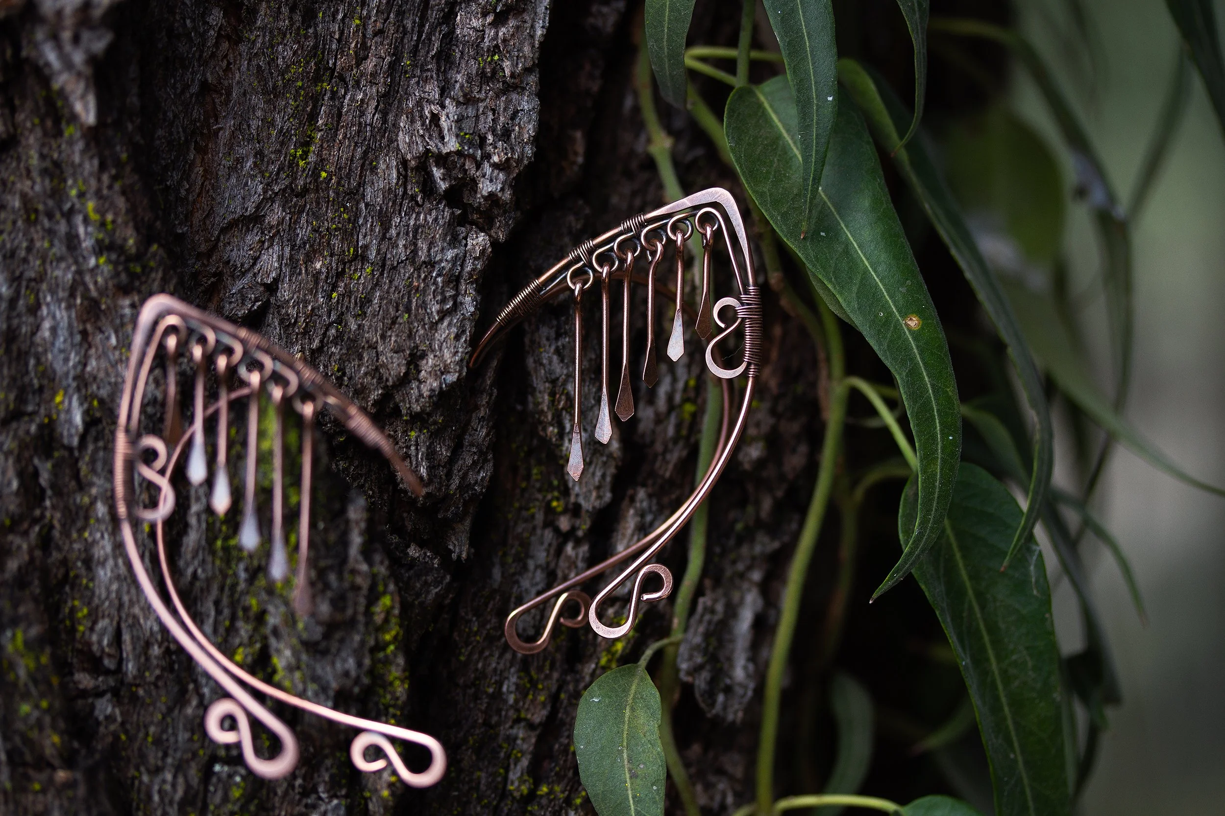 Wild Princess Ear cuffs-pair