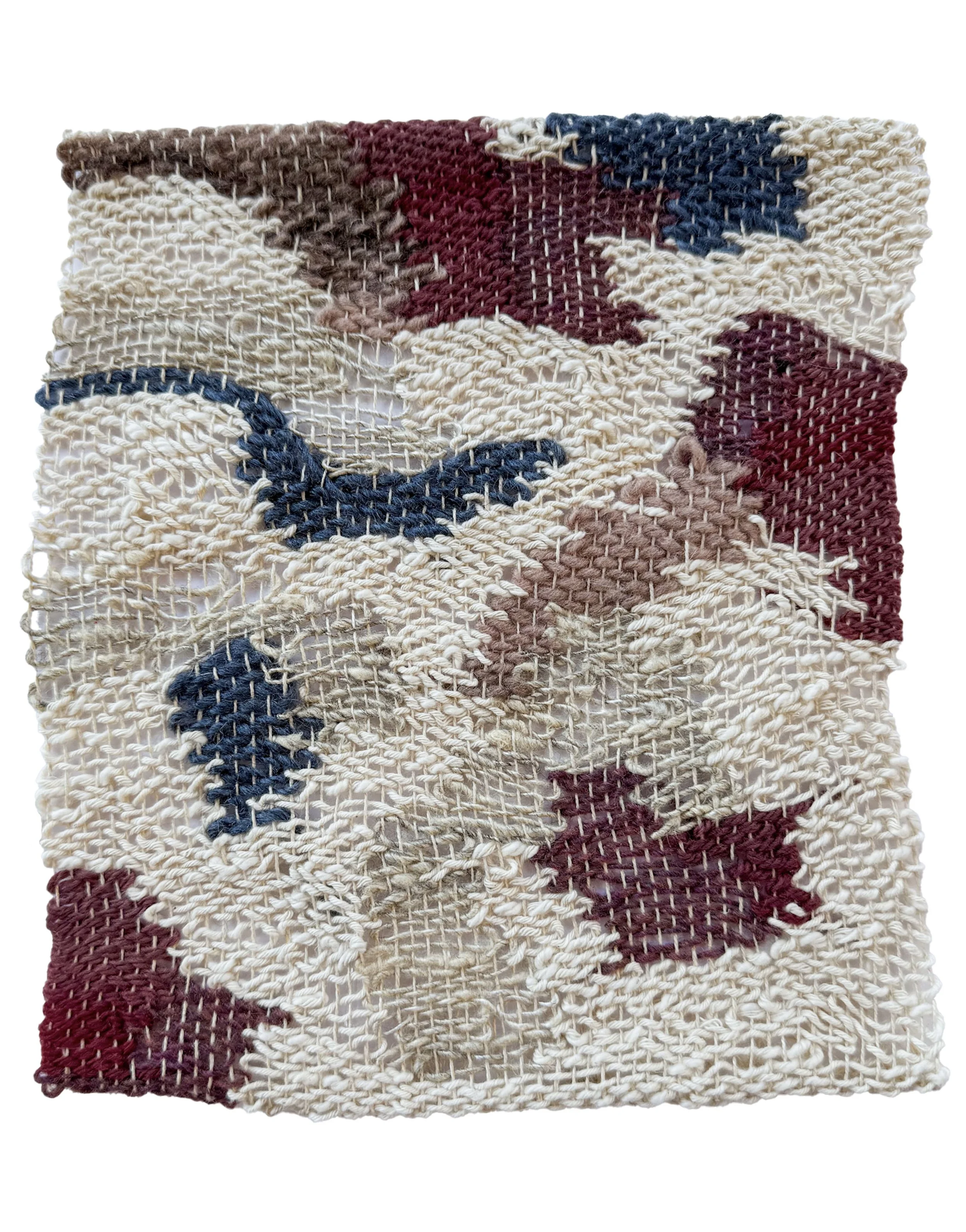 silk + wool + cotton