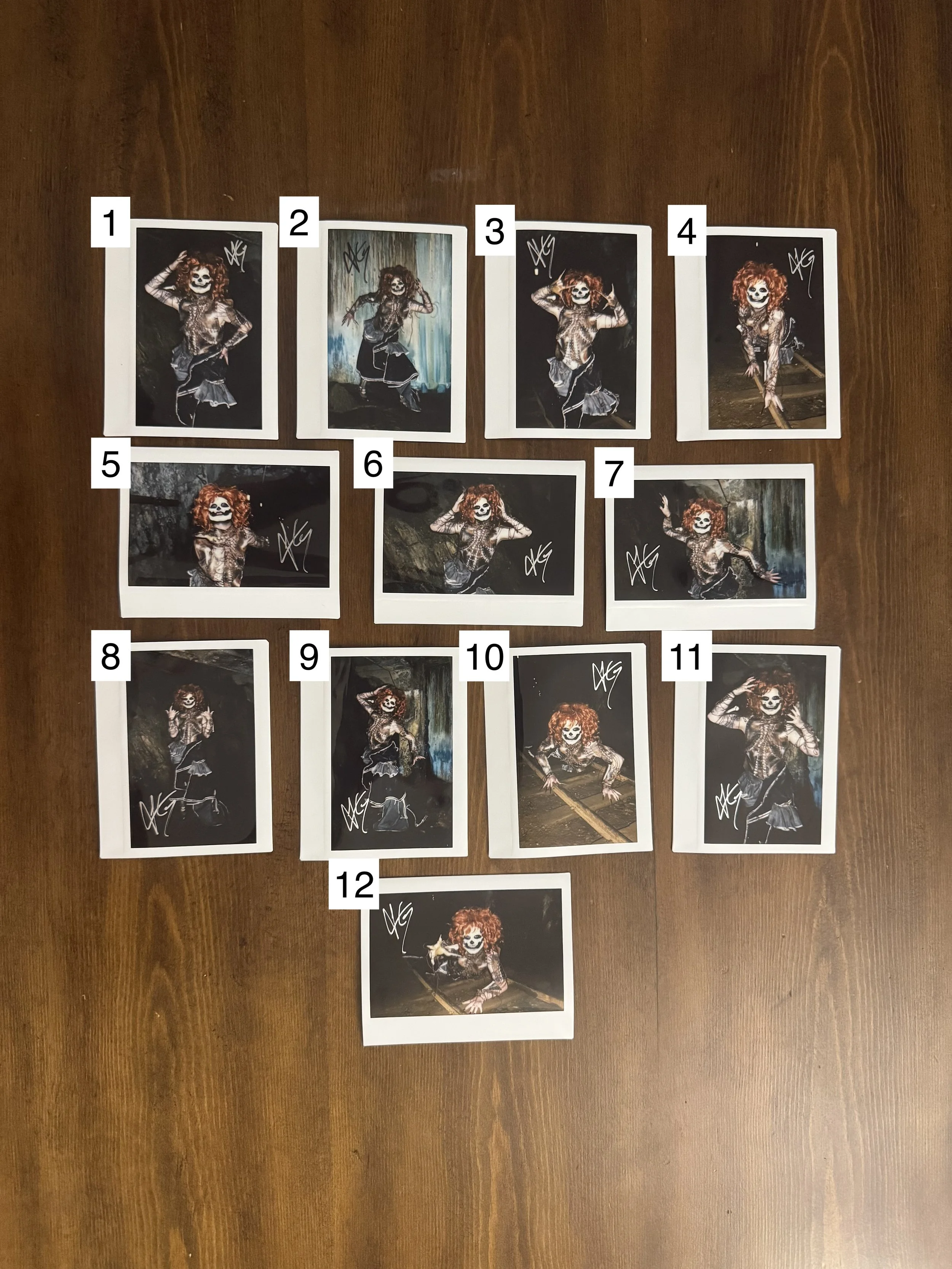 Chemical Reaction Polaroid