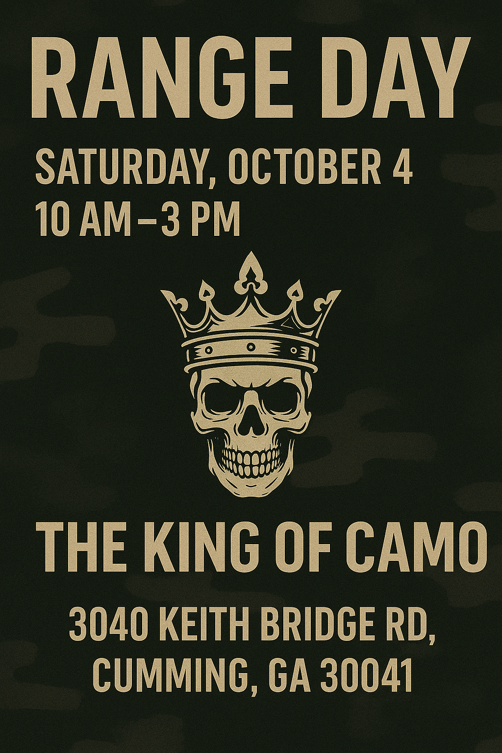 King of Camo Fall Range Day