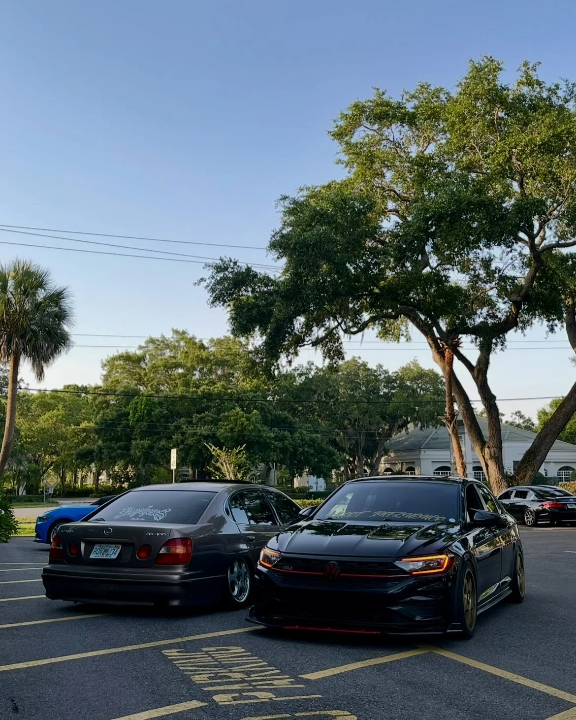 oh hey @psych0sis.us 
nice wheels 😉
-
-
🚗: @that_mk7gli 
@boudreaux400_ 
-
📸: @olivia.luk.05 
-
-
#foryou #explorepage✨ #foryoupage #cars #static #slammed #lexus #volkswagen