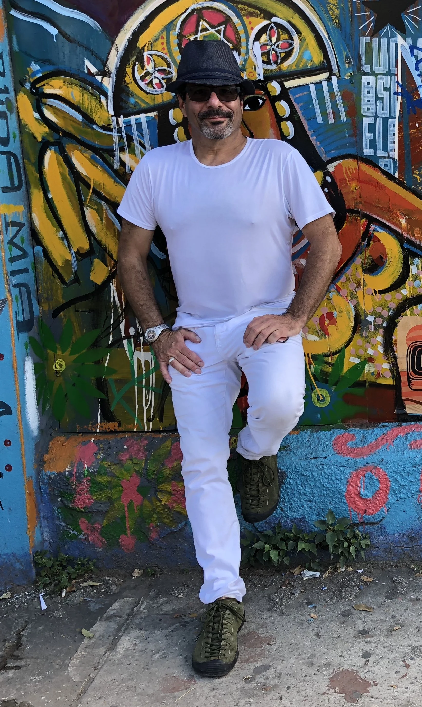 Elliott Ruga Boonton standing on the streets of Cuba