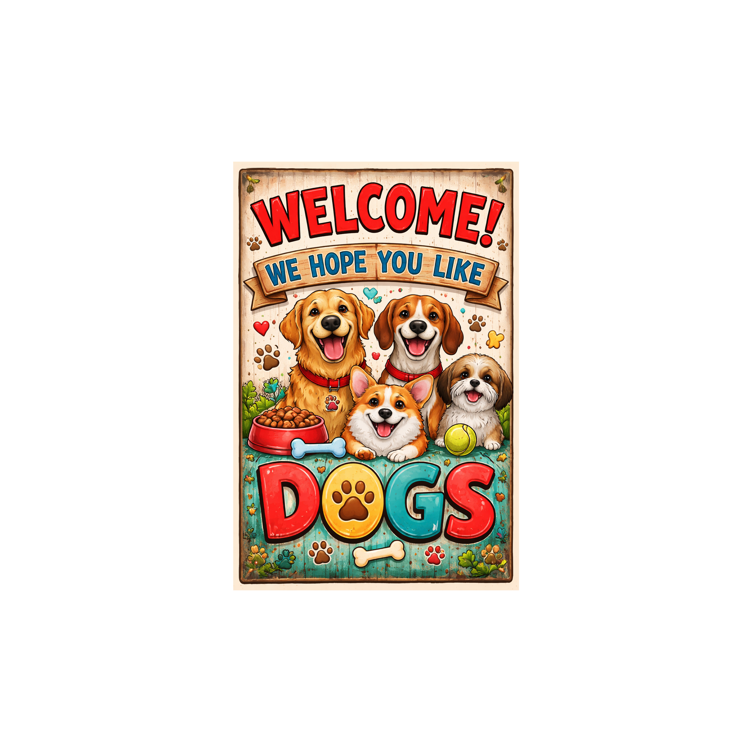 A4 Sign Welcome, hope you like dogs.png
