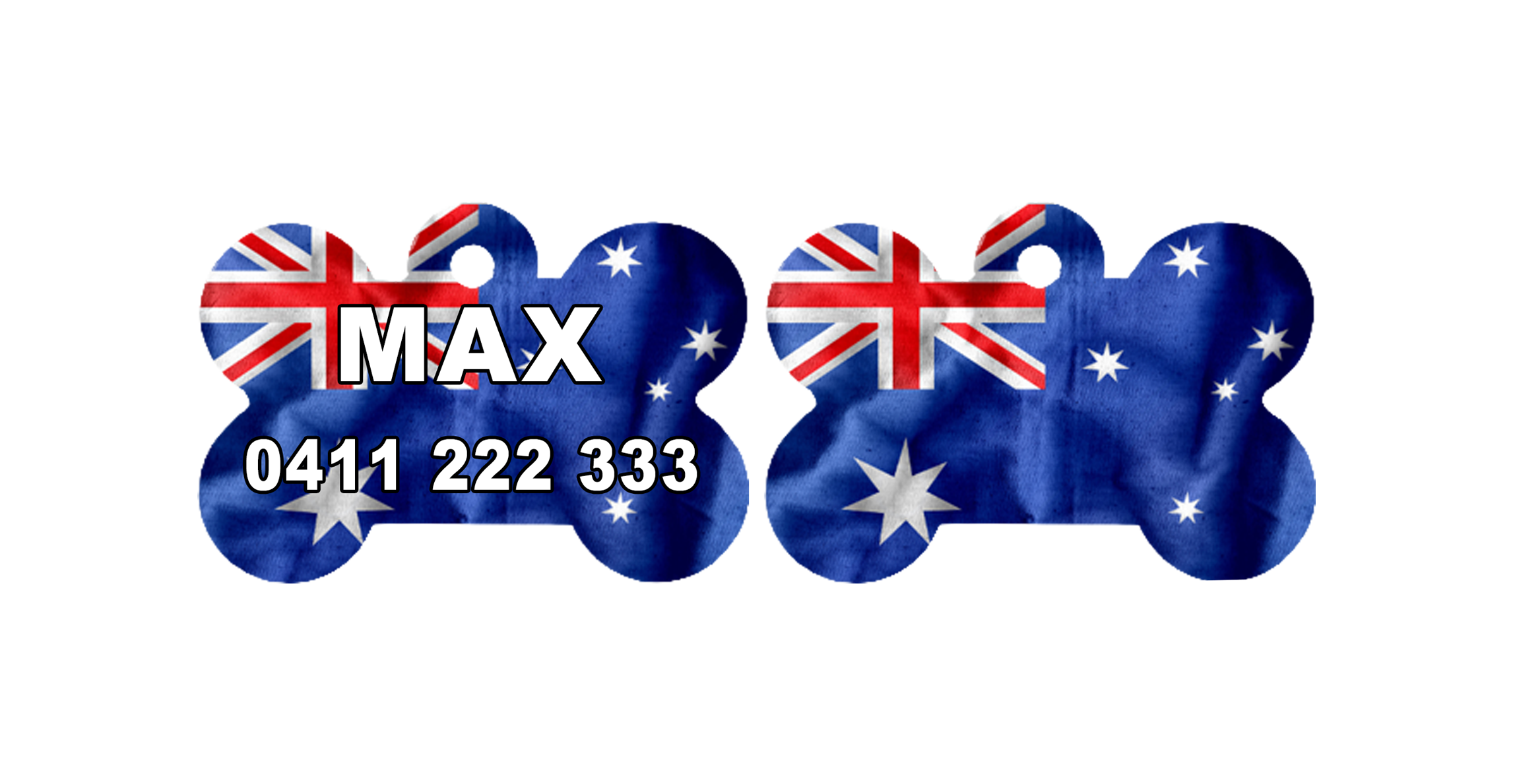 Personalised Dog ID Tag - Graphic Designs