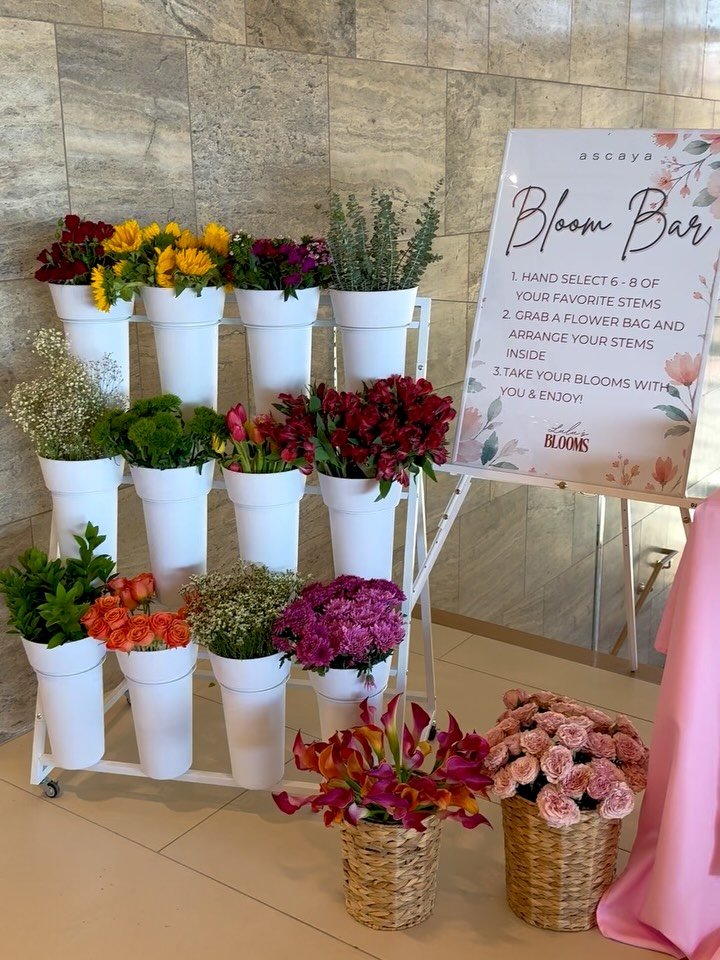 Our Mother&rsquo;s Day Bloom Bar with @ascayanv ✨

Our self serve bloom bar was the perfect addition to their Mother&rsquo;s Day brunch, giving each guest the chance to create their own beautiful bouquet. Thank you to everyone who stopped by and cele