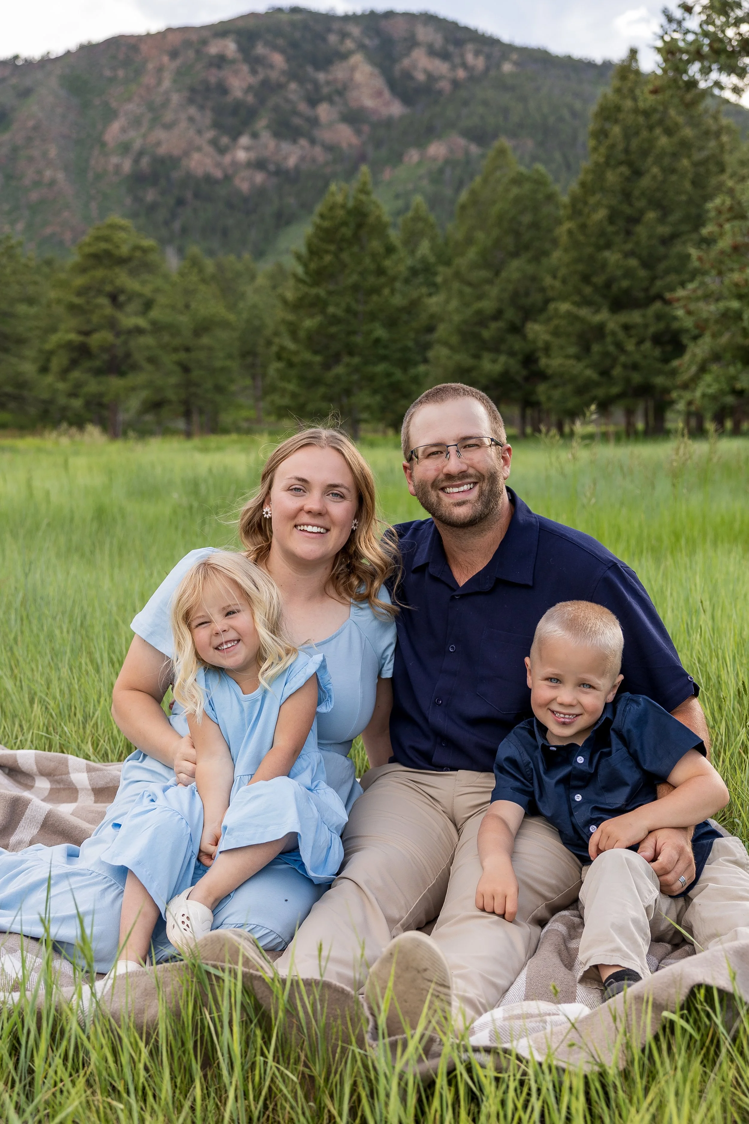 Colorado summer family session