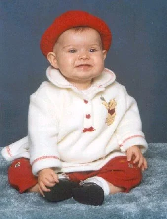 Ramon & Valeria Goglio’s first great-grandchild arrived on Thursday, May 18th, 2000, 2 days before Ray and Val's 54th wedding anniversary. Mackenzie was born at 8:39 a.m., weighing in at 6 lbs. 8 ozs. This picture was taken at approximately 5 ½ month