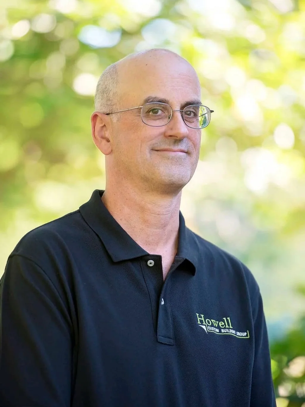A headshot of Brian Hollenbeck, a Site Supervisor/Lead Carpenter at Howell Custom Building Group