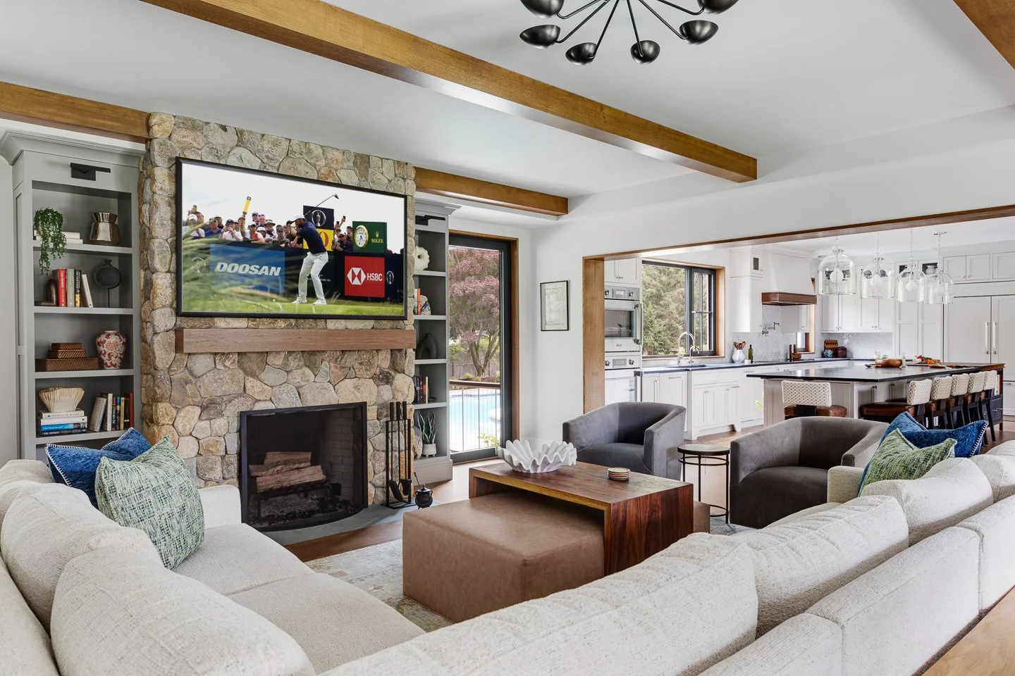 Best general contractor, home builder, and home remodeler on the Northshore in Andover, Massachusetts (MA), developed this modern energy efficient farmhouse with Tesla batteries and solar panels.