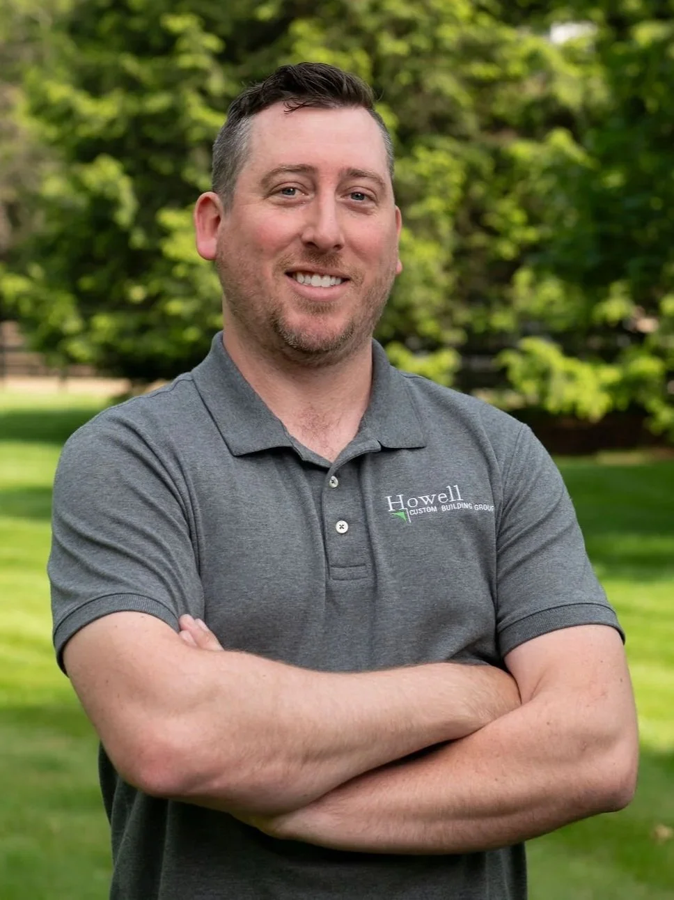 A headshot of Chris Lennhoff, a Project Manager at Howell Custom Building Group