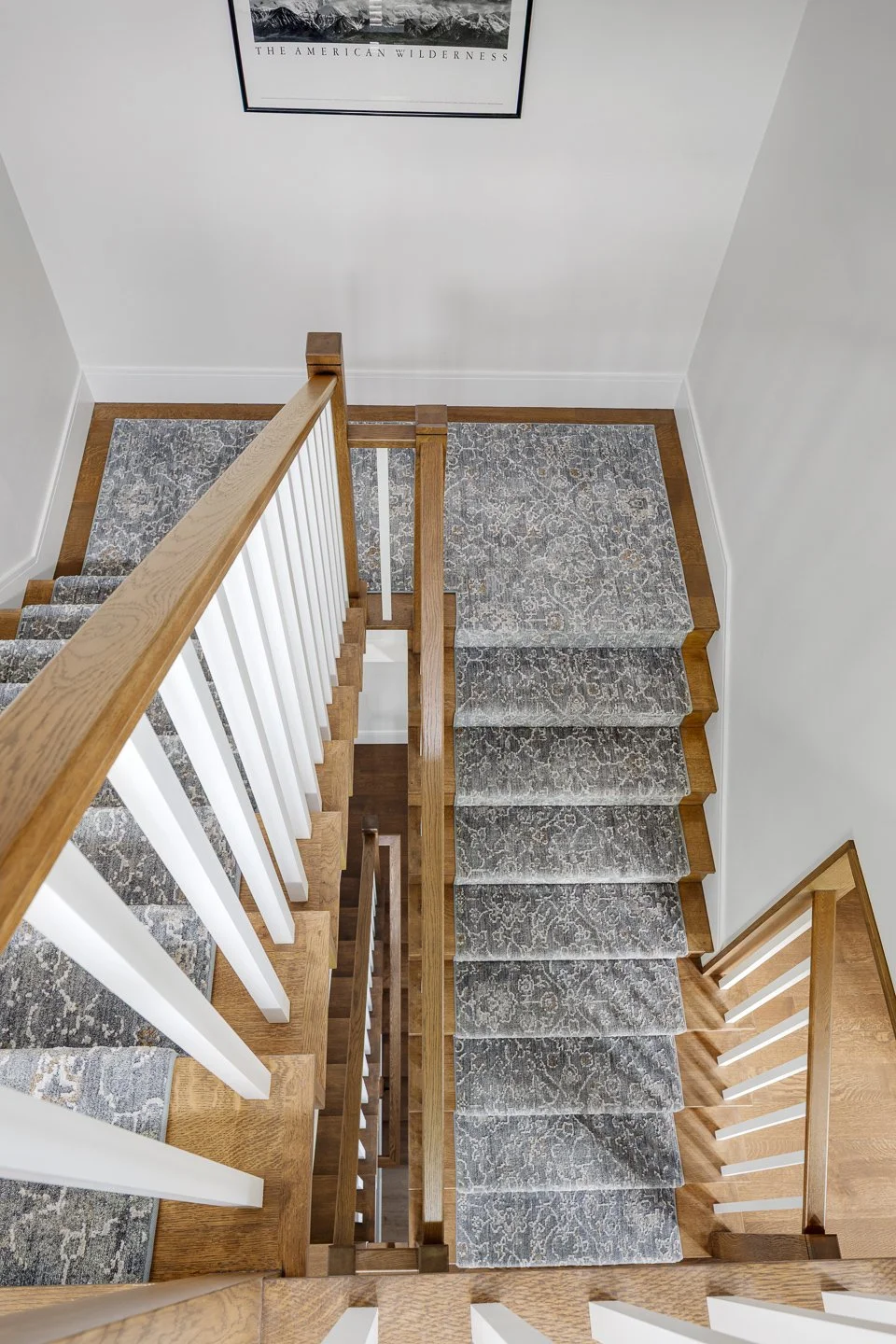 Best general contractor, home builder, and home remodeler on the Northshore in Andover, Massachusetts (MA), developed this modern stairway.