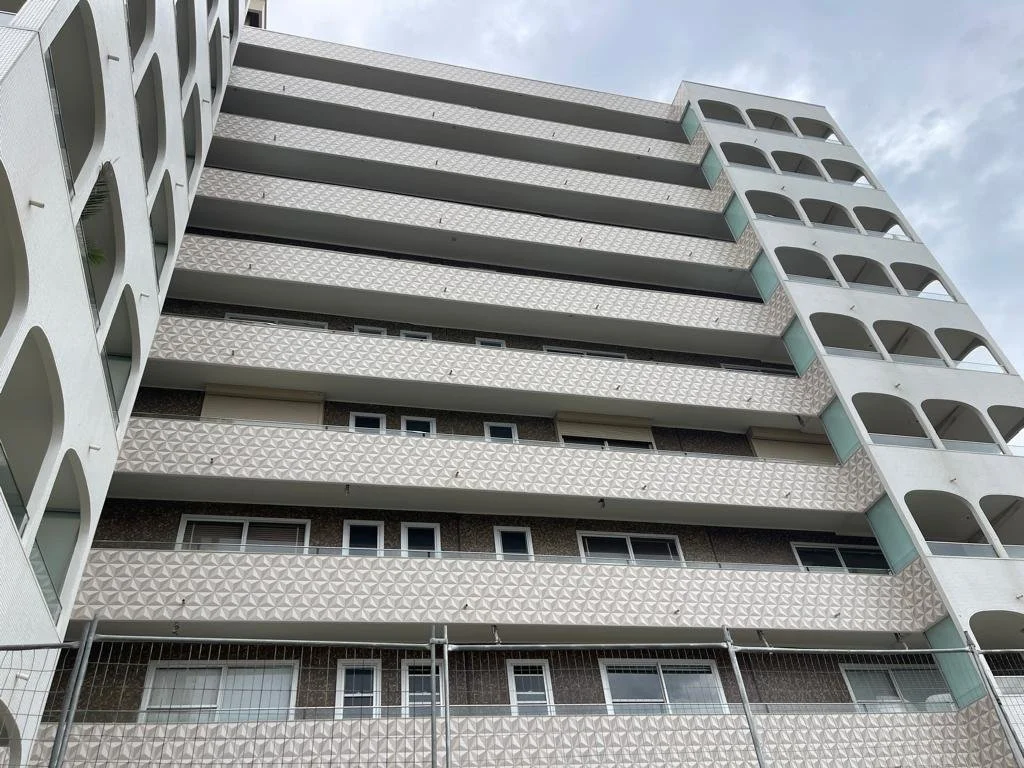 Full view of New Facade Tiles