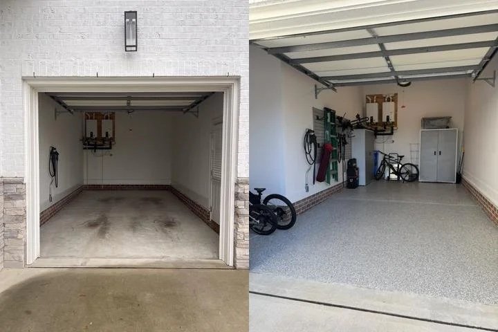 Garage Mount Installation and Organization