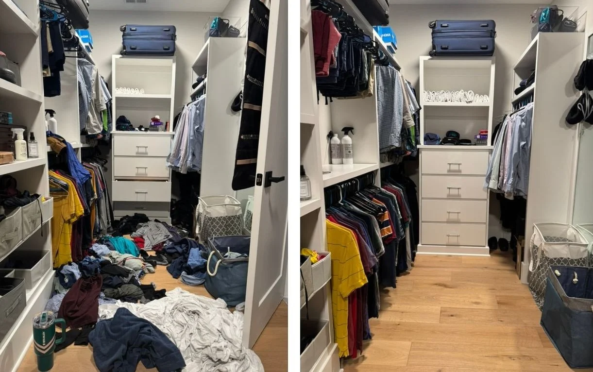 Bedroom Closet Organization
