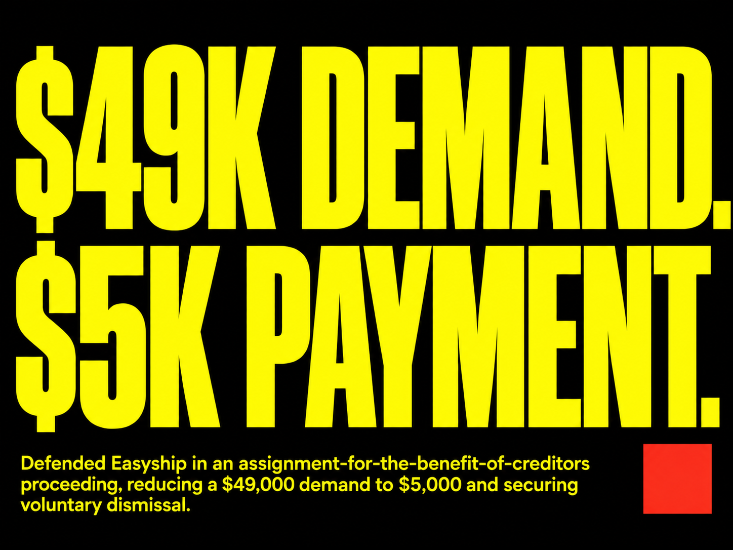Easyship defense secures voluntary dismissal-5.png