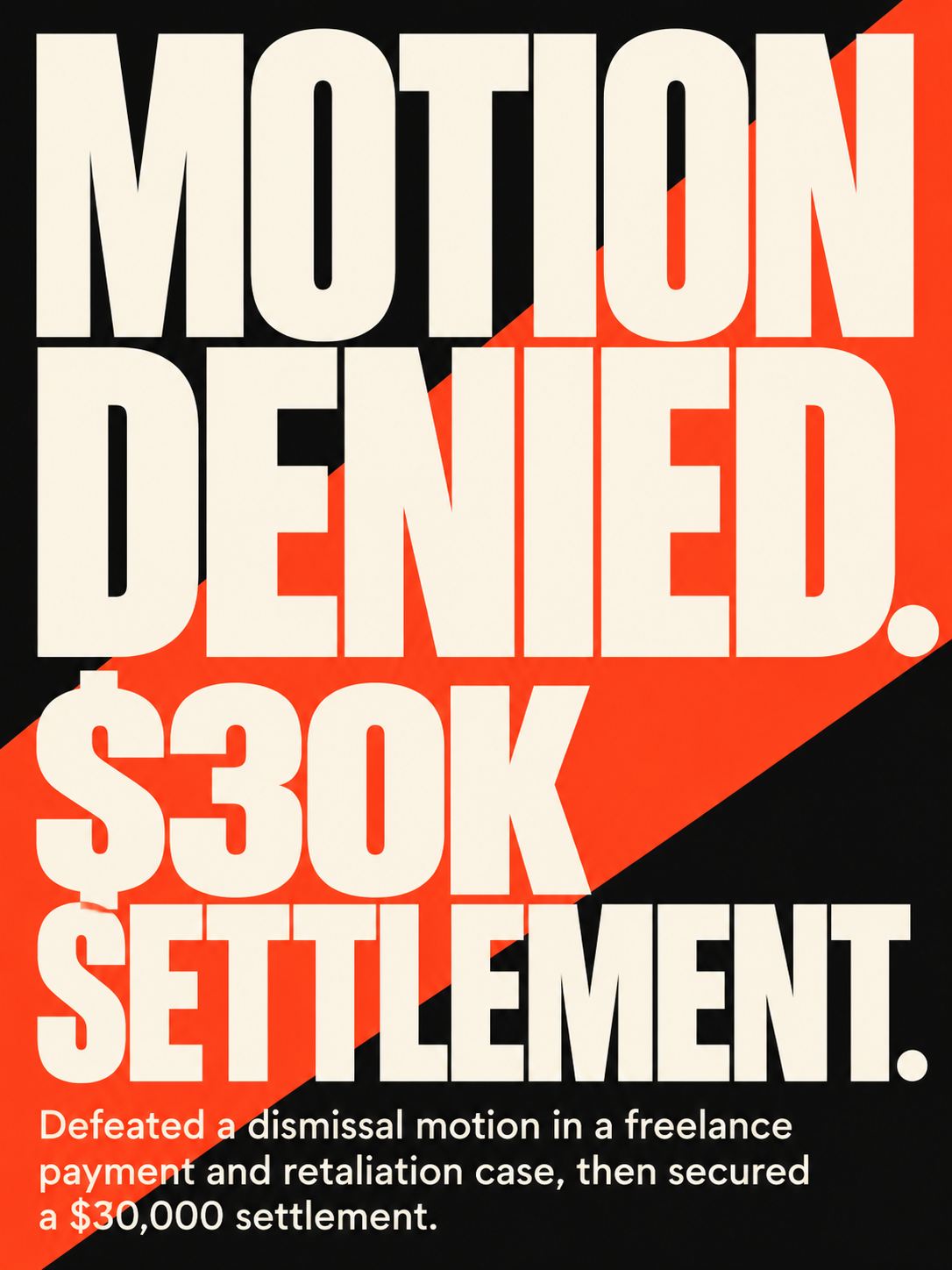 Motion denied, $30K settlement-1.png