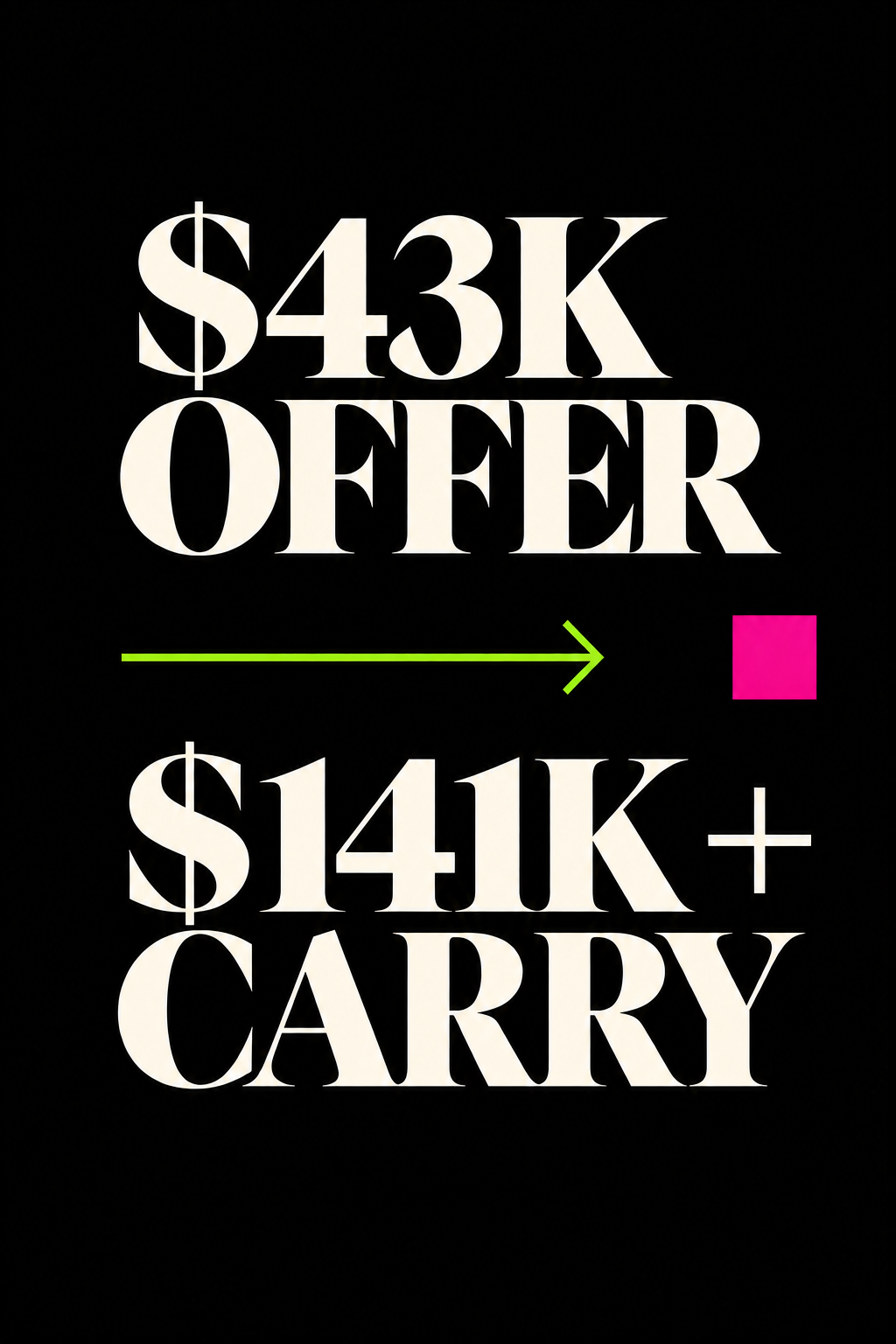 Black portrait poster with magenta accent.png