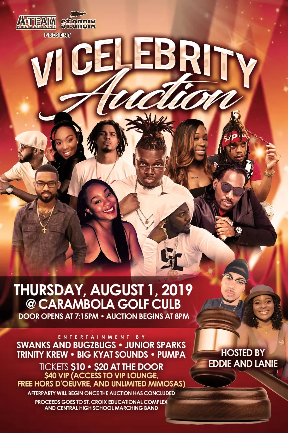  VI Celebrity Auction