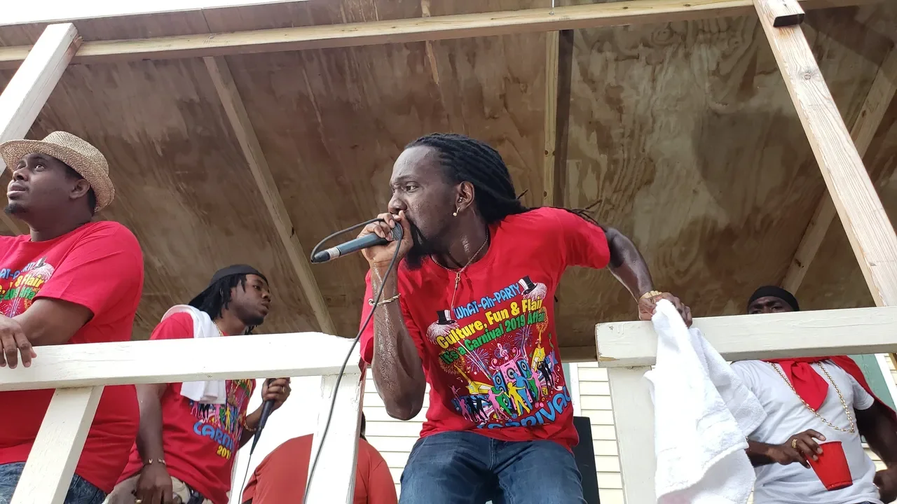  Pumpa Performs at the St. Kitts and Nevis Flag Festival St.Kitts and Nevis caribbean