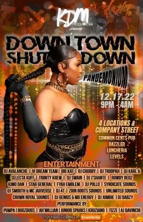 DownTown Shut Down: Pandemonium