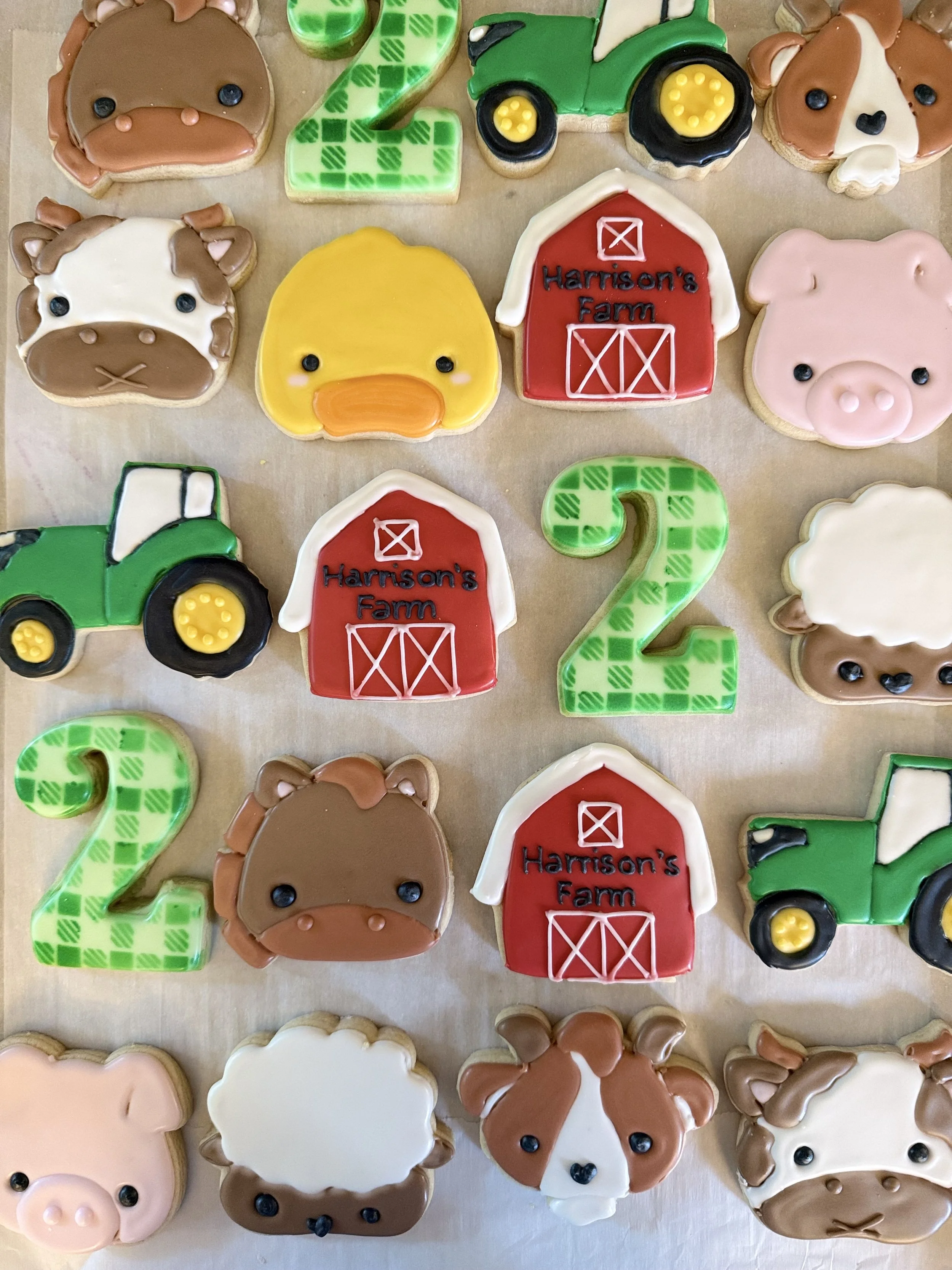 Farm themed birthday