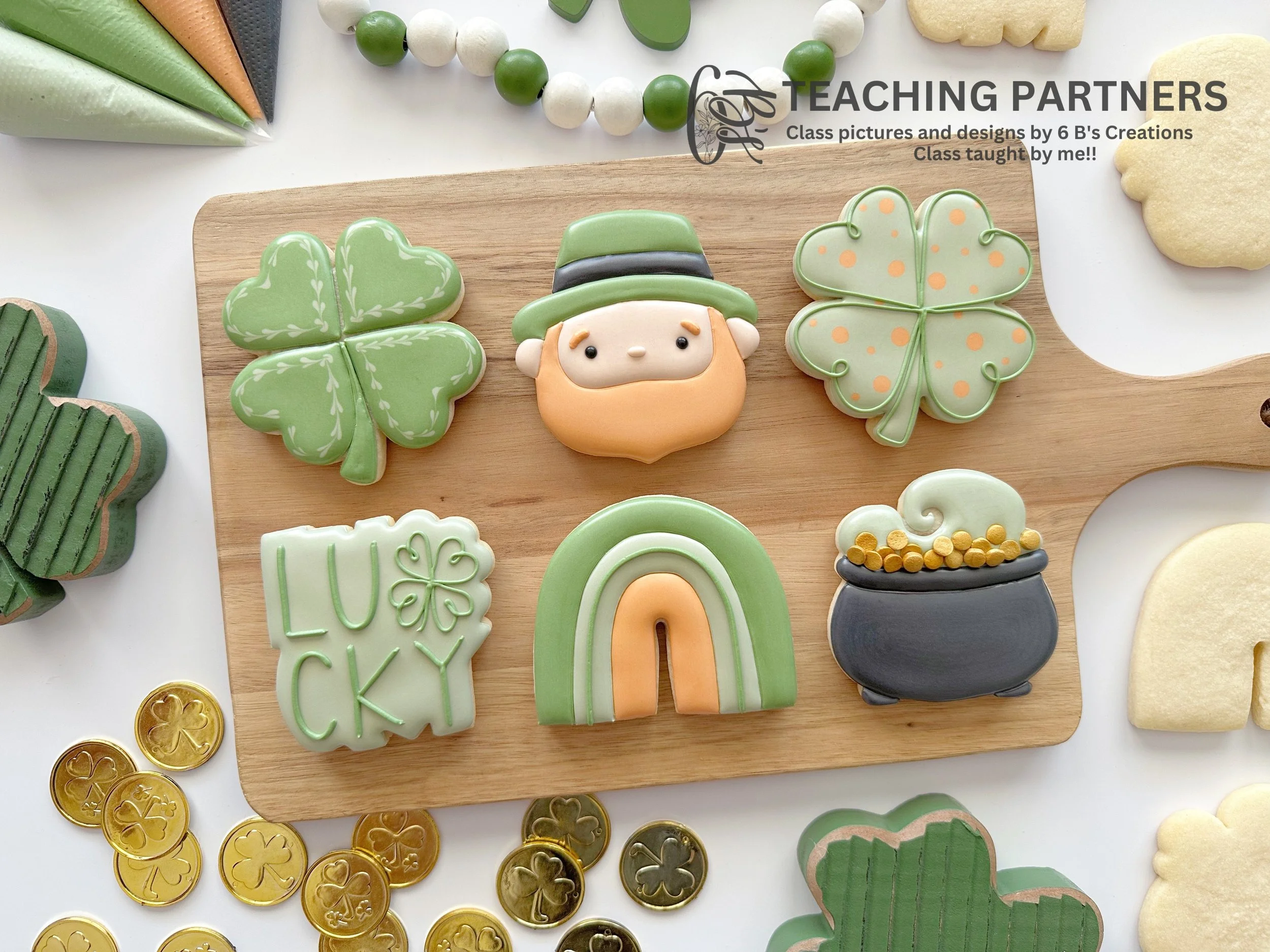 Luck of the Irish Cookie Decorating Class-Thursday 3/12