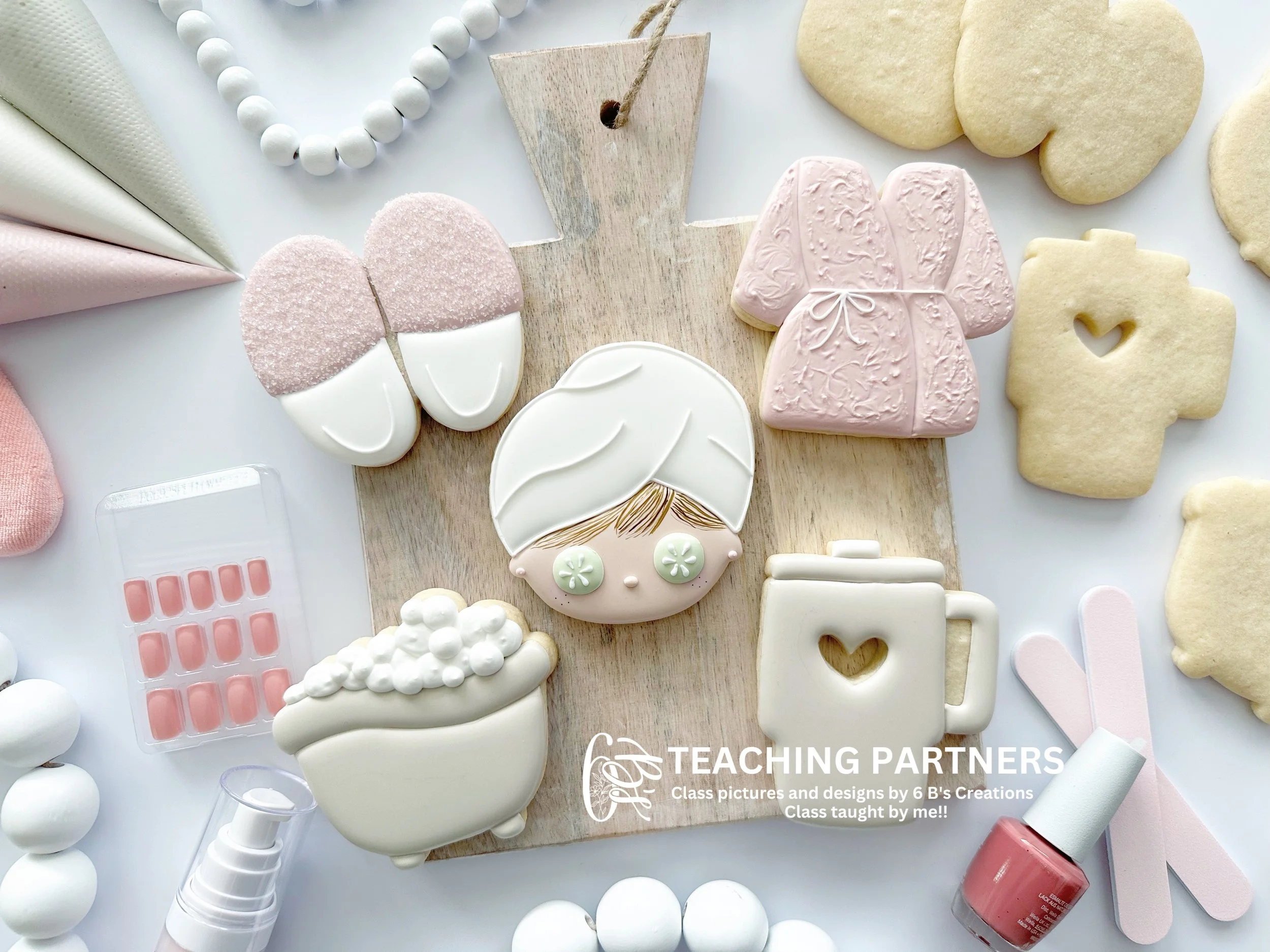 Spa Day - 5 cookies - landscape.JPG