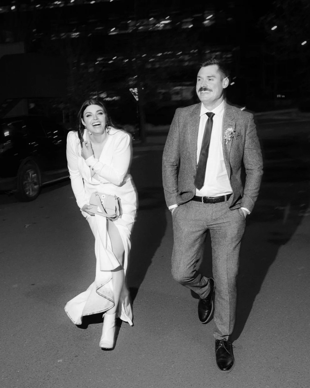 ChatGPT said: Two lovers spilling out into the Canberra night, laughter cutting through the quiet streets — their joy brighter than the streetlights. A walk that feels like freedom.