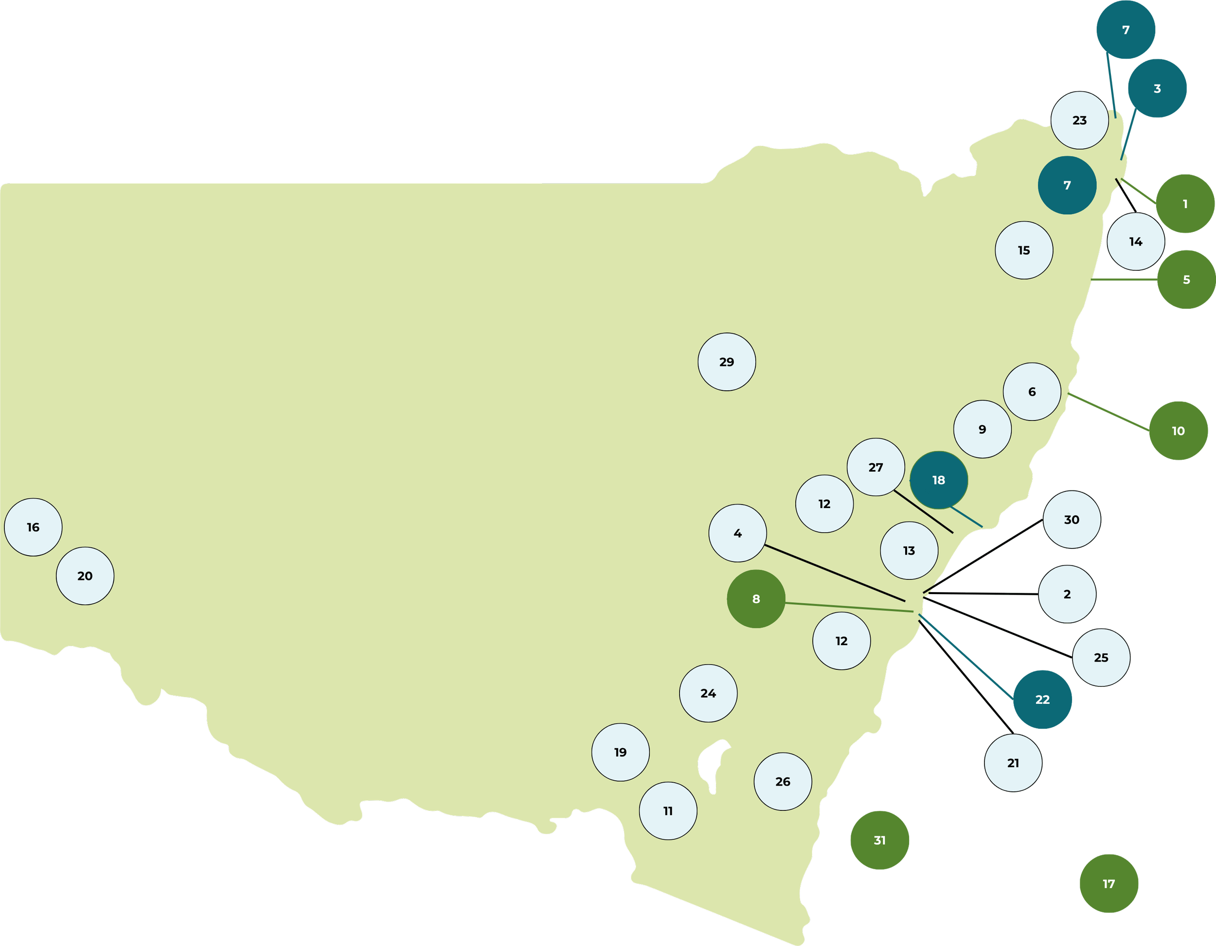 NWC Local Wildlife Group Map