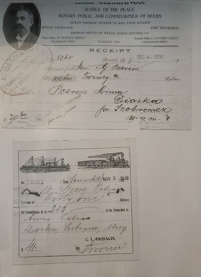 Money Transfer Receipt