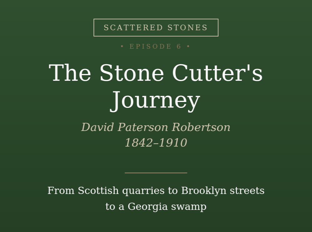 Scattered Stones: The Stone Cutter’s Journey
