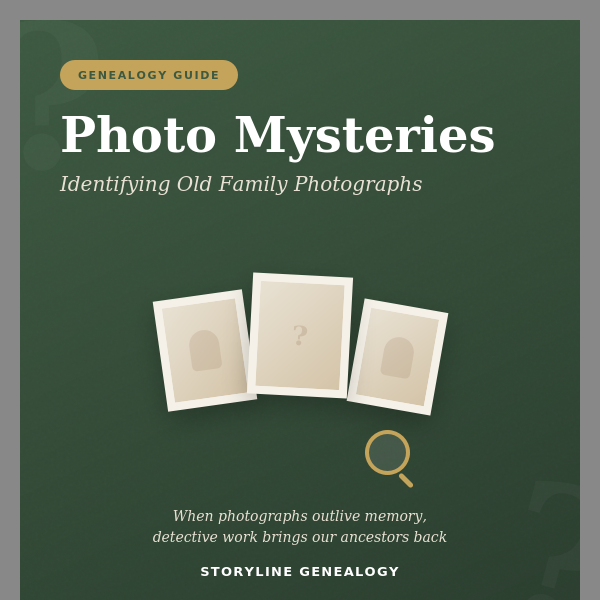 Photo Mysteries: The Art of Identifying Old Family Photographs
