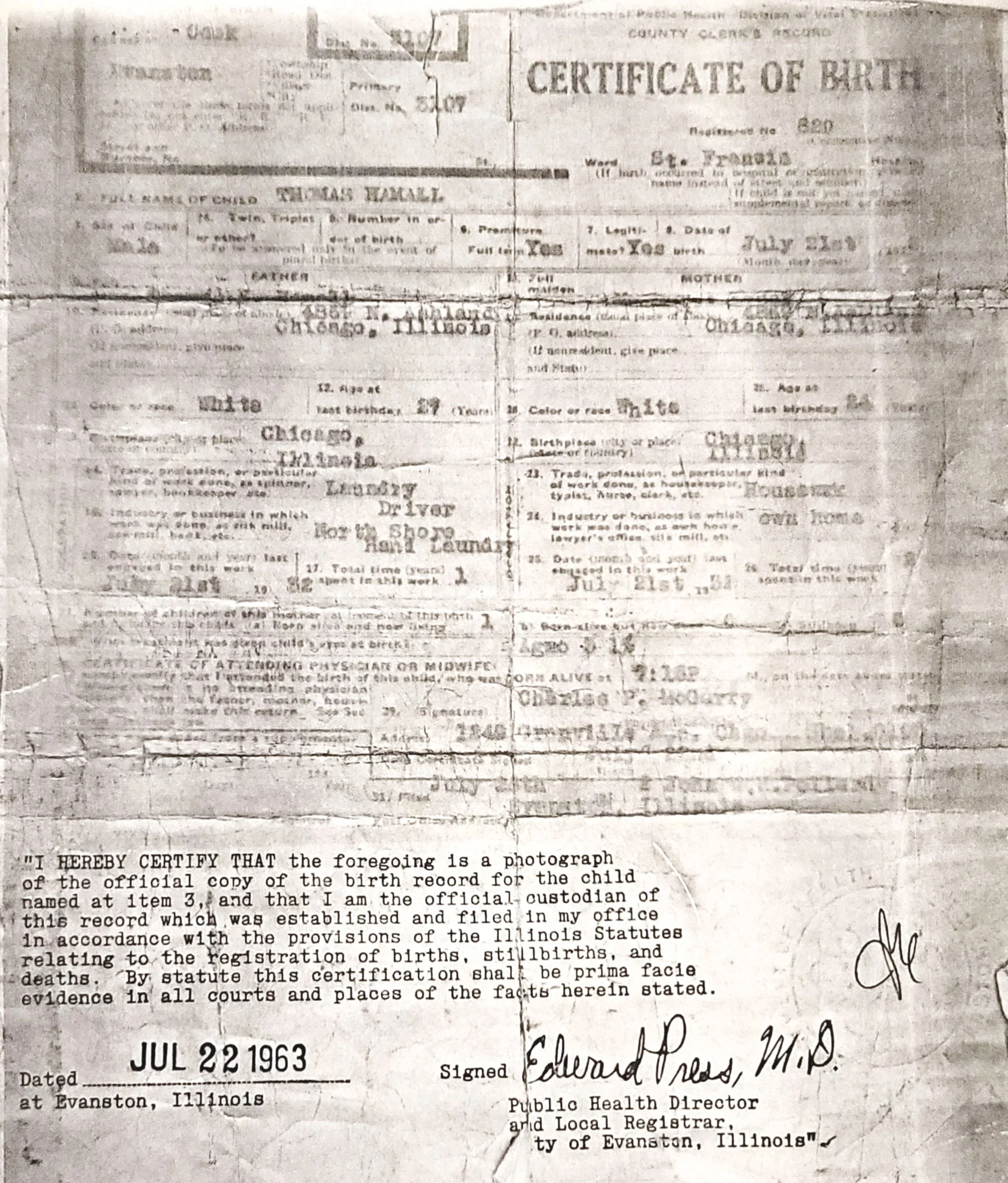 1932+Birth+Certificate+Thomas+Kenny+Hamall+copy.jpg