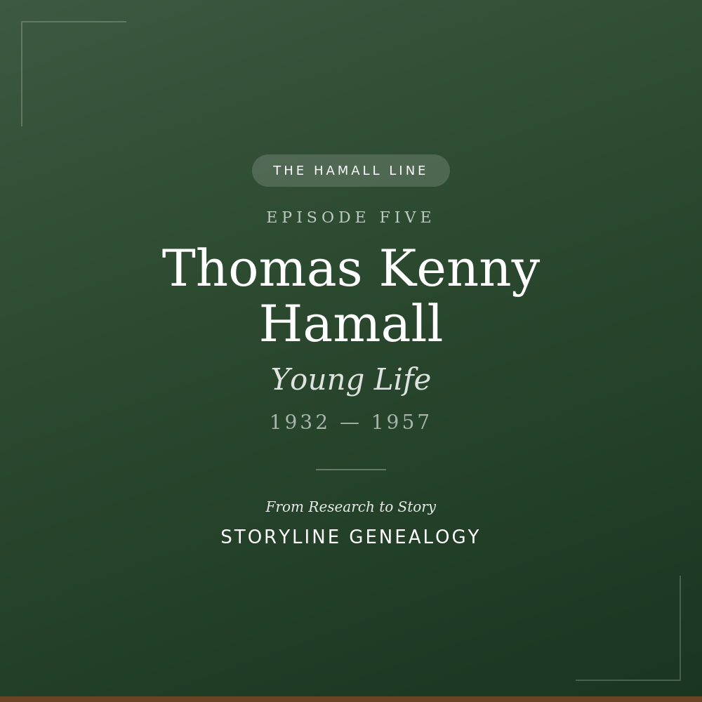 The Hamall Line: Thomas Kenny Hamall