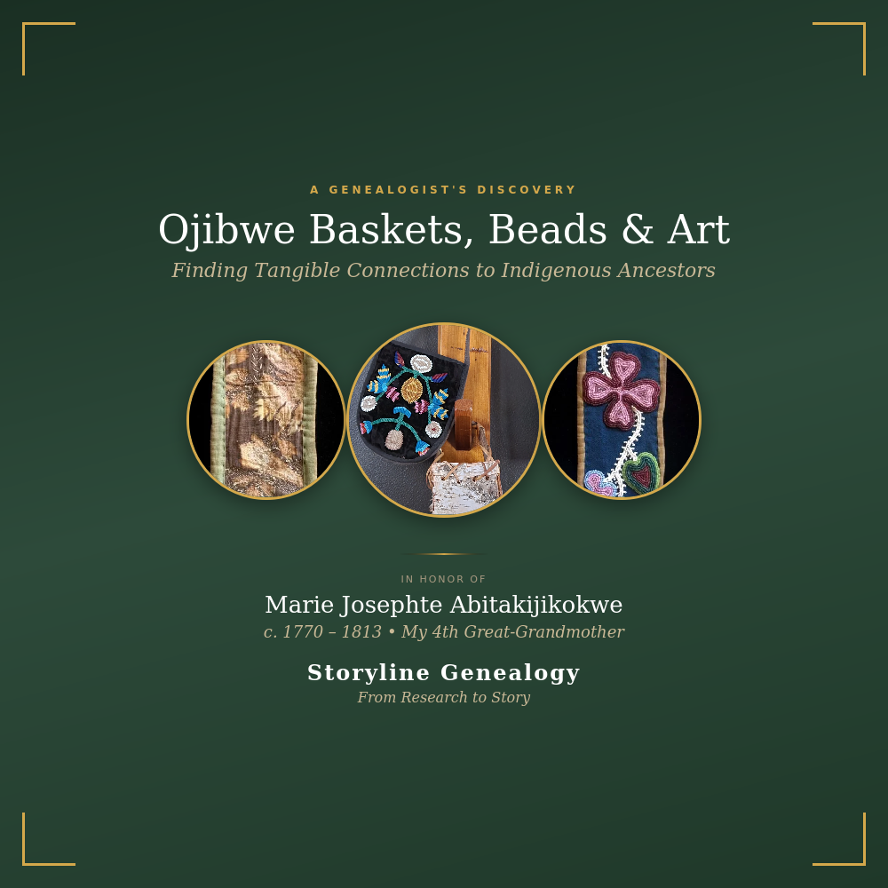 Ojibwe Baskets, Beads, and Art