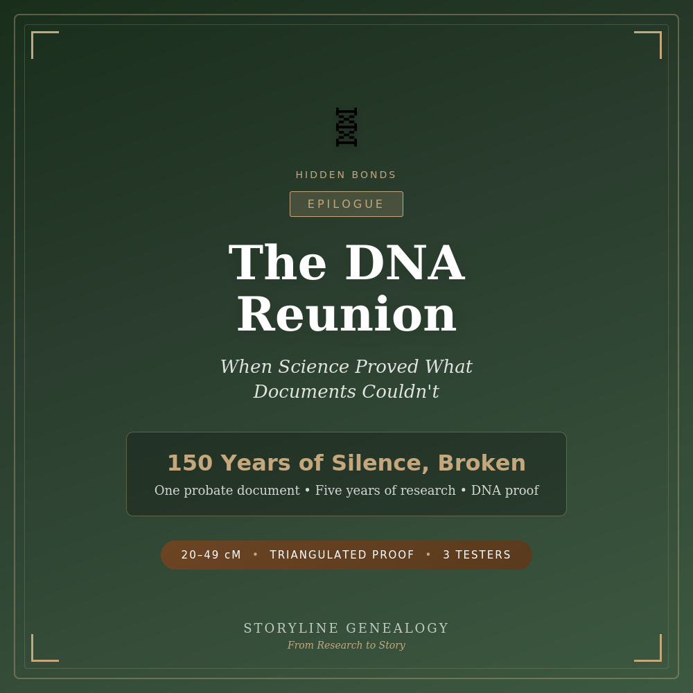 Hidden Bonds Epilogue: The DNA Reunion