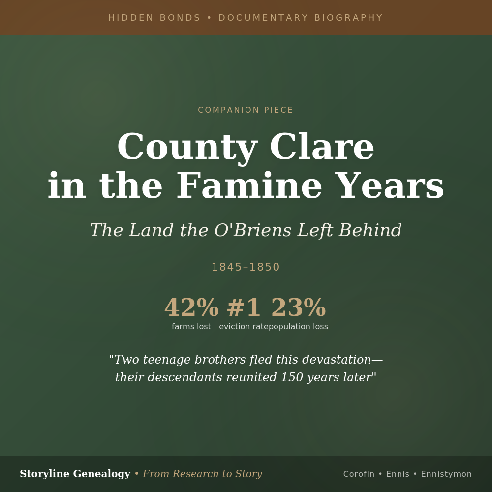 County Clare in the Famine Years: Hidden Bonds Companion Piece