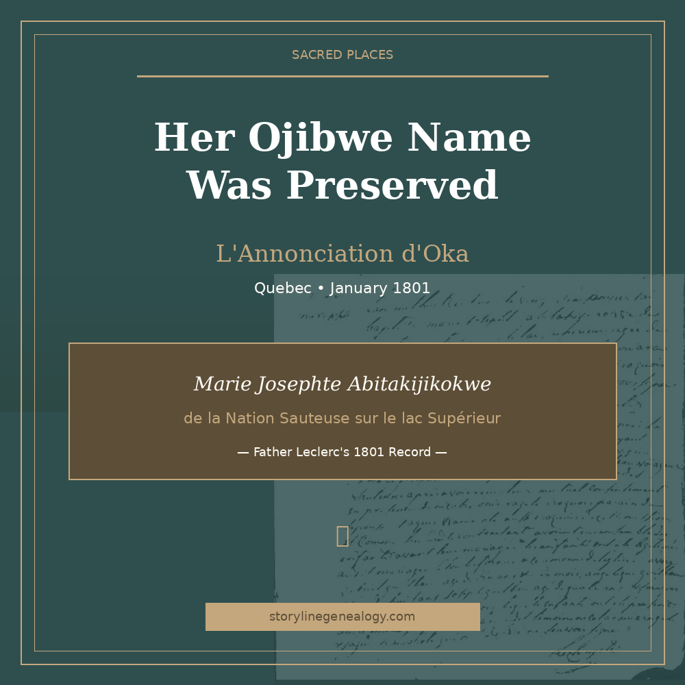 L’Annonciation d’Oka : Mission of the Lake of Two Mountains