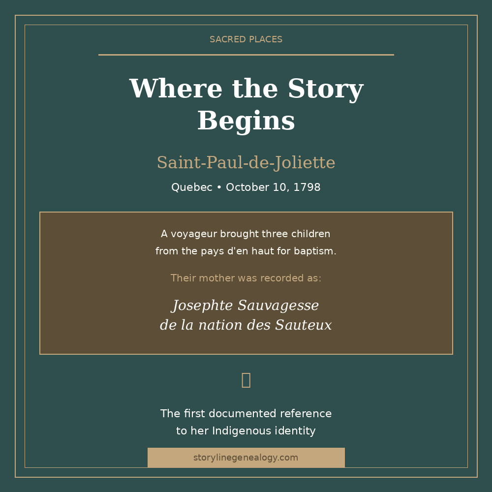 Saint-Paul-de-Joliette : Where the Story Begins