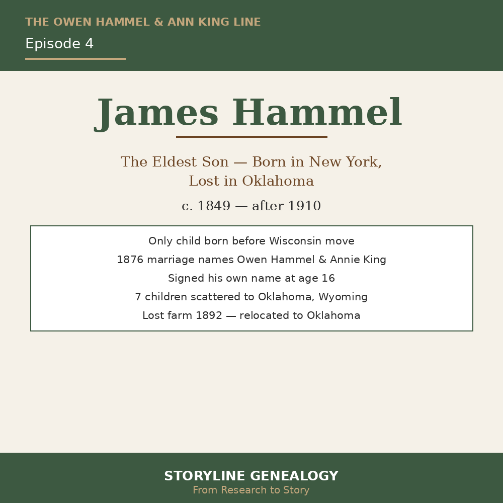 James Hammel: The Eldest Son