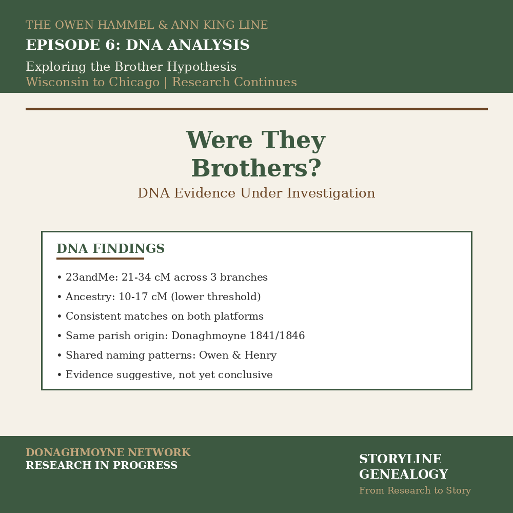 DNA Analysis &amp; Conclusions