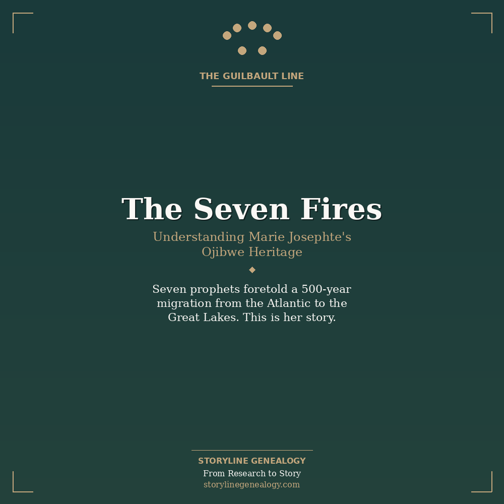 The Seven Fires: Understanding Marie Josephte’s Ojibwe Heritage