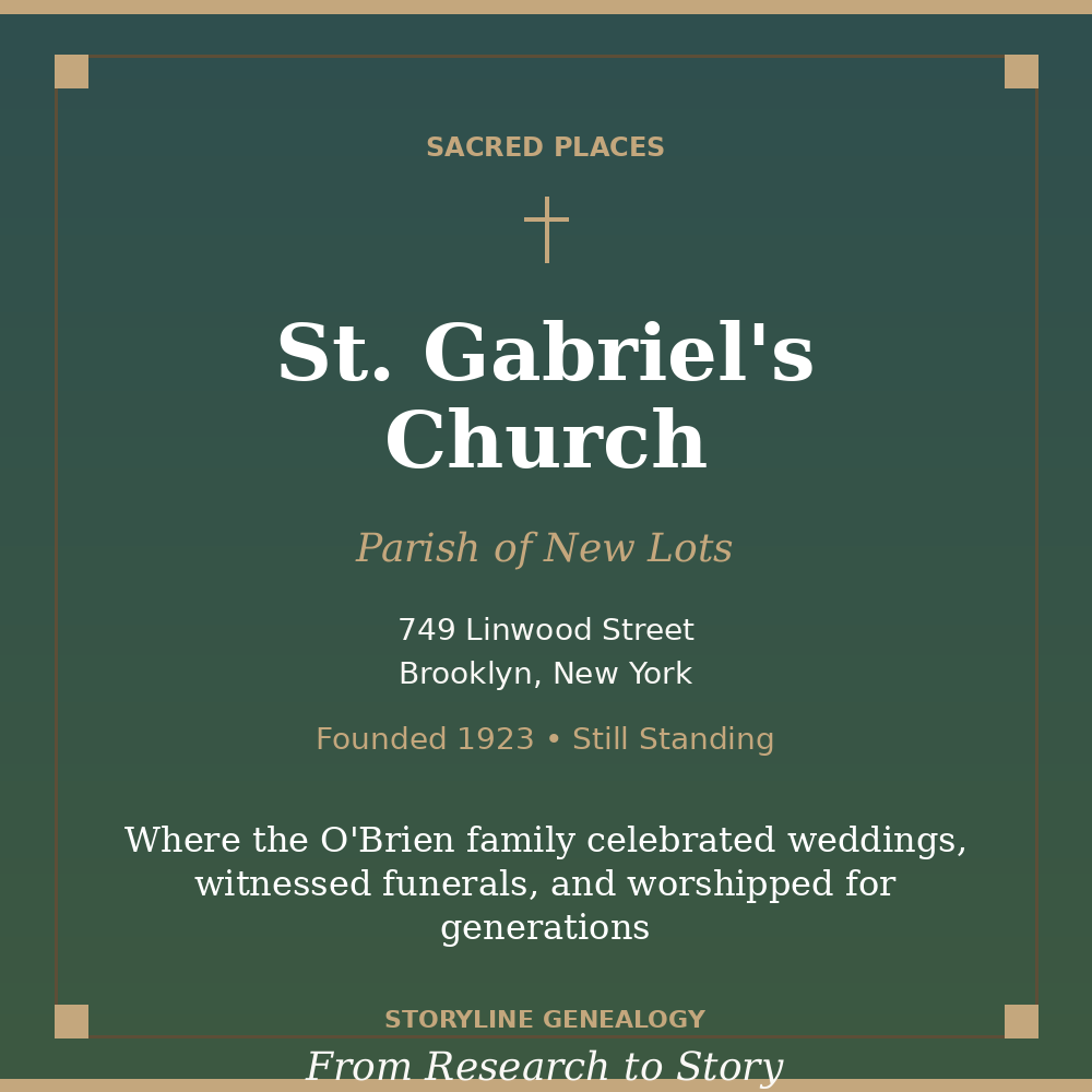 St. Gabriel’s Church : Parish of New Lots