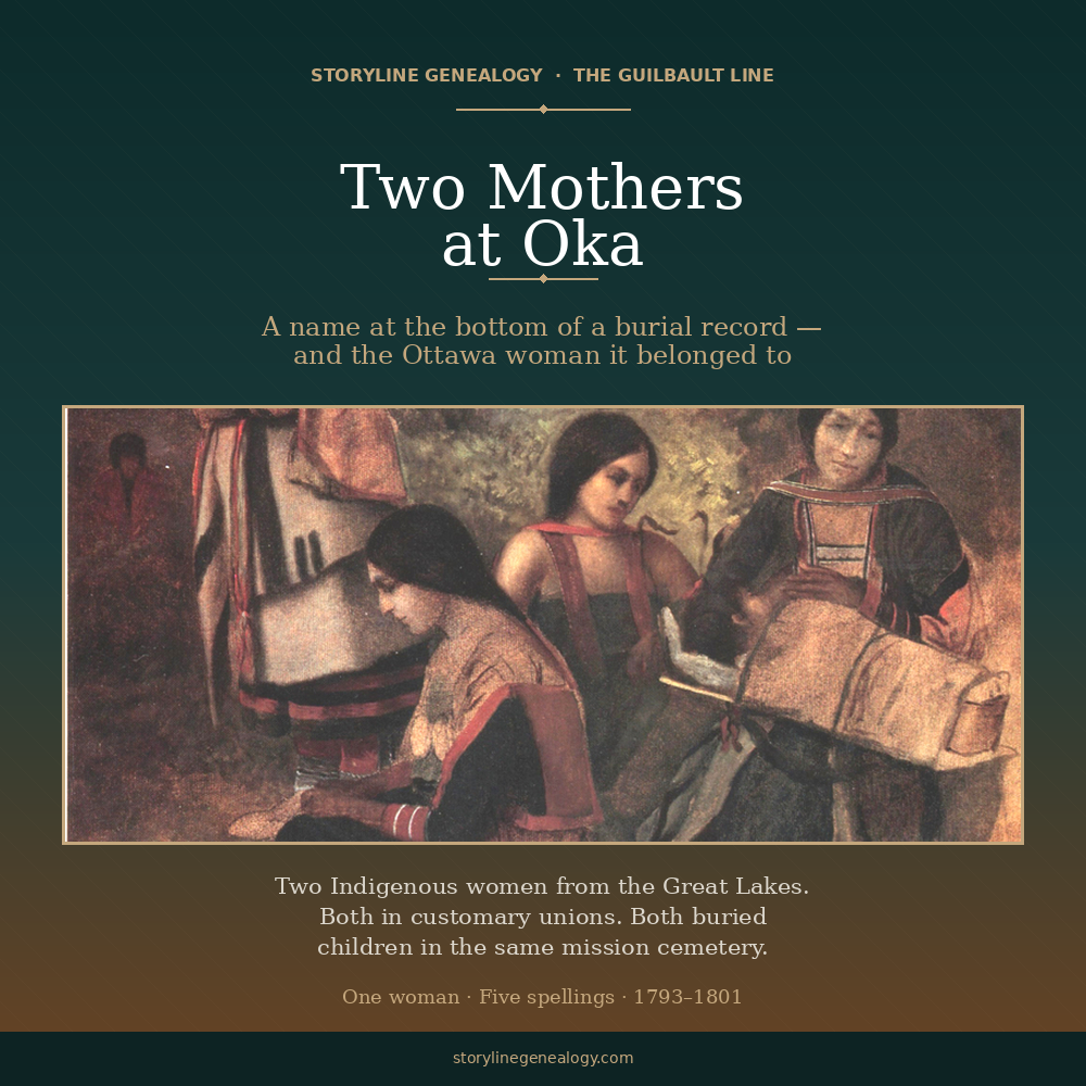 Two Mothers at Oka: Identifying Catherine Messinabikwe Across Five Colonial Spellings  