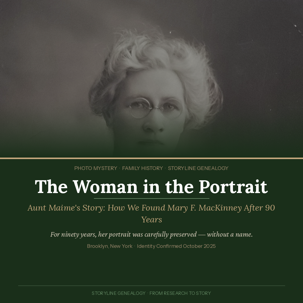 The Woman in the Portrait: Aunt Maime’s Story 
