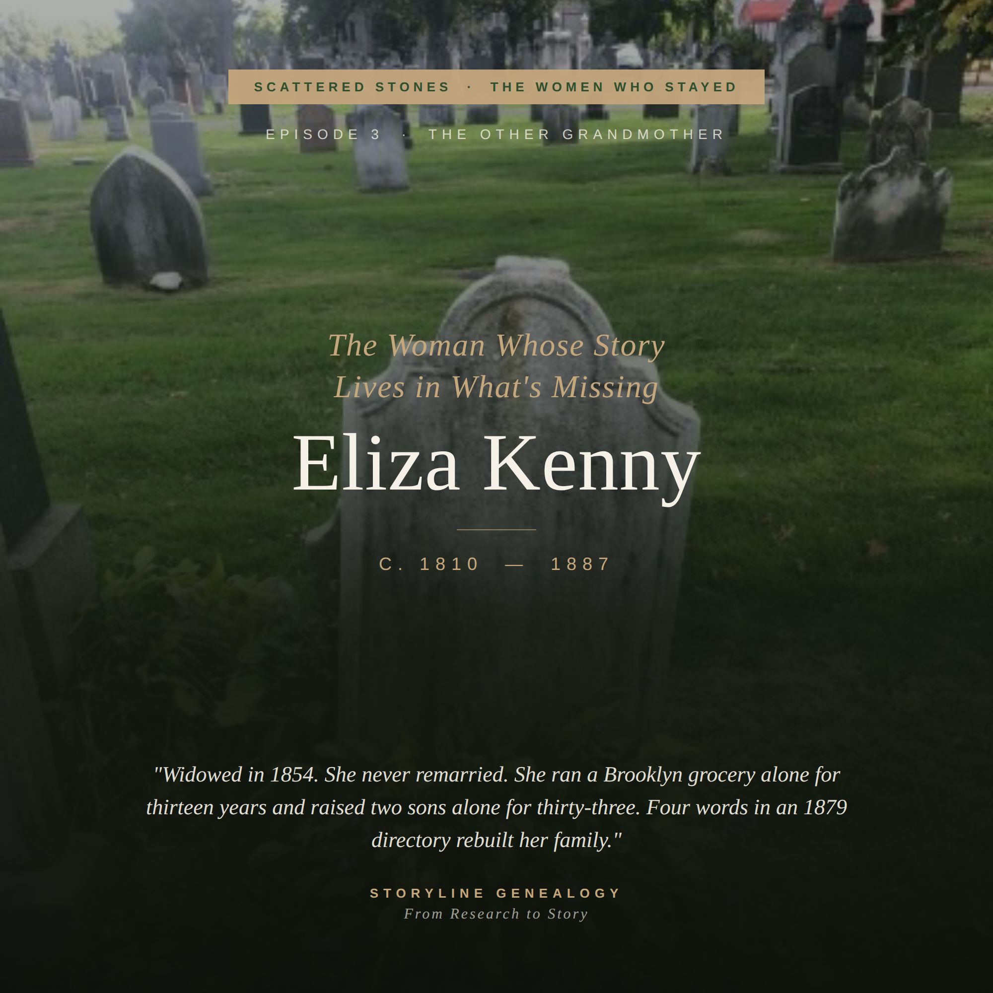 Eliza Kenny: The Other Grandmother
