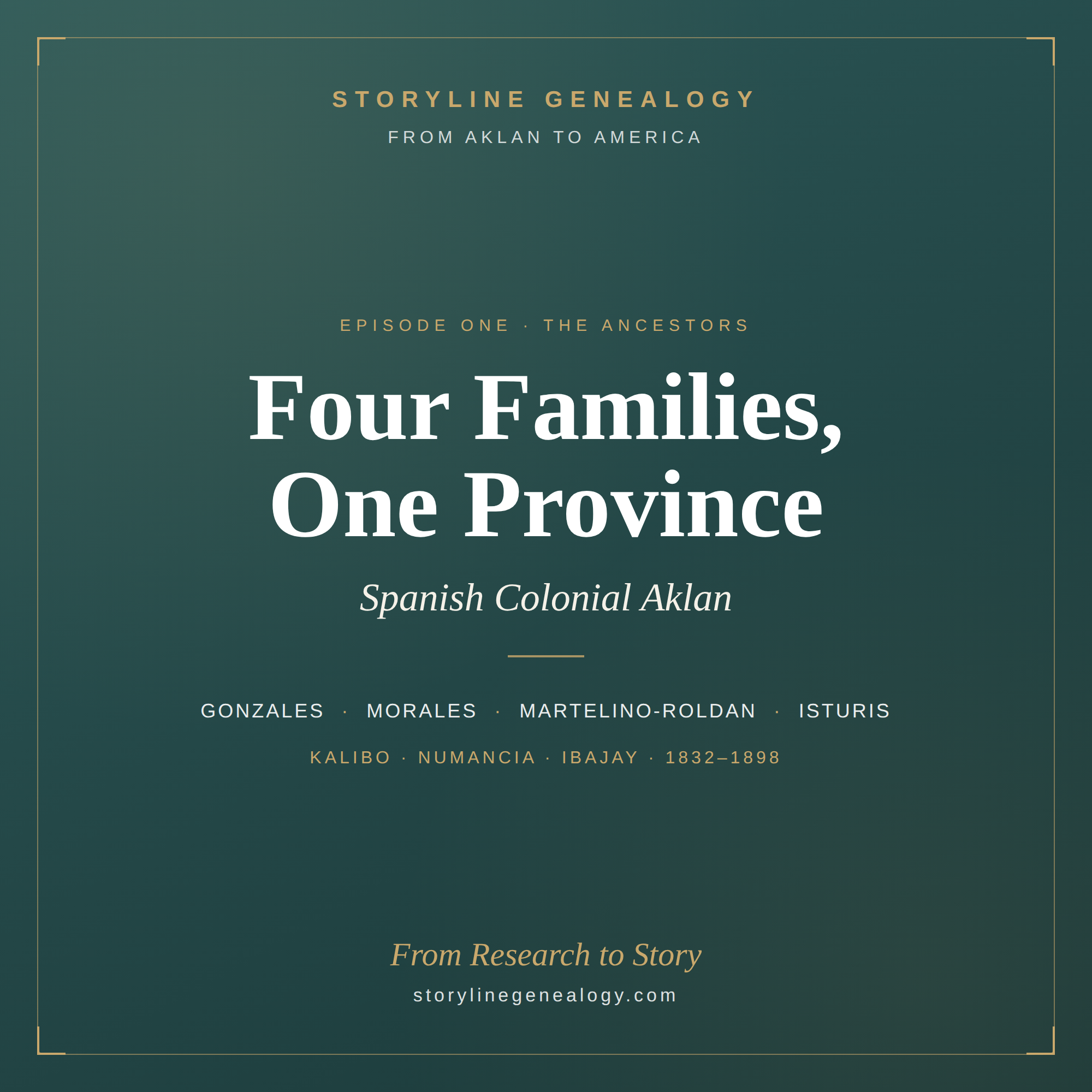 From Aklan to America: Four Families, One Province